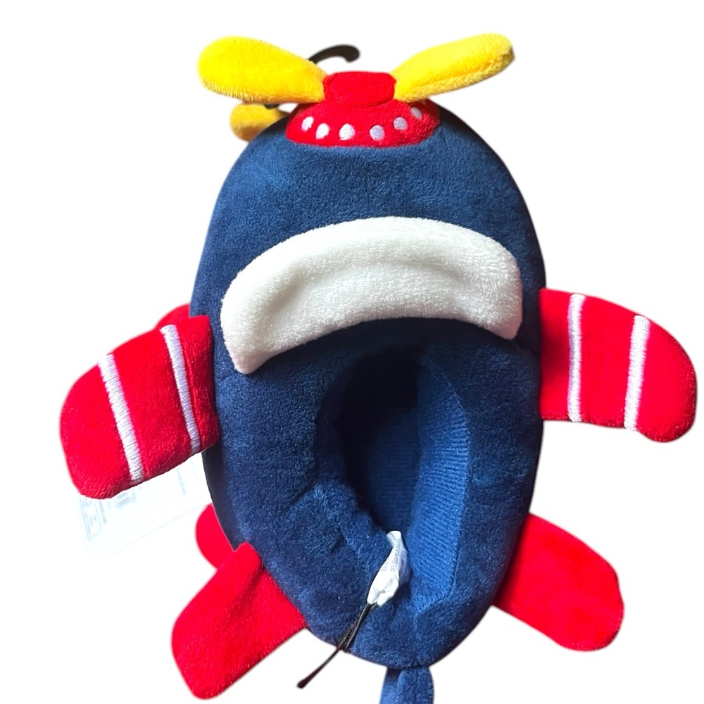 Plush Airplane Toy Slippers